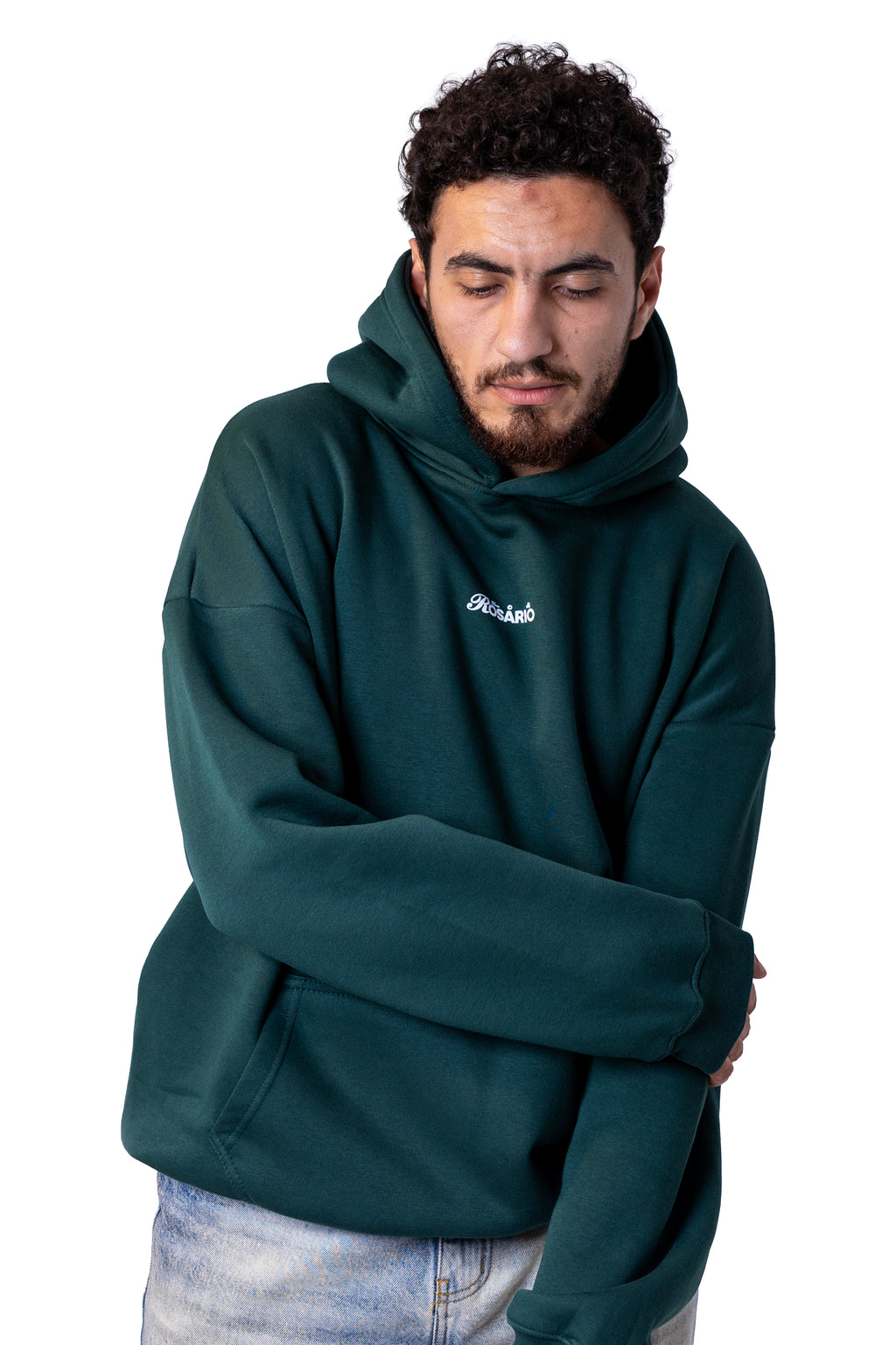 Rosario – Oversized Hoodie " Dark Green "