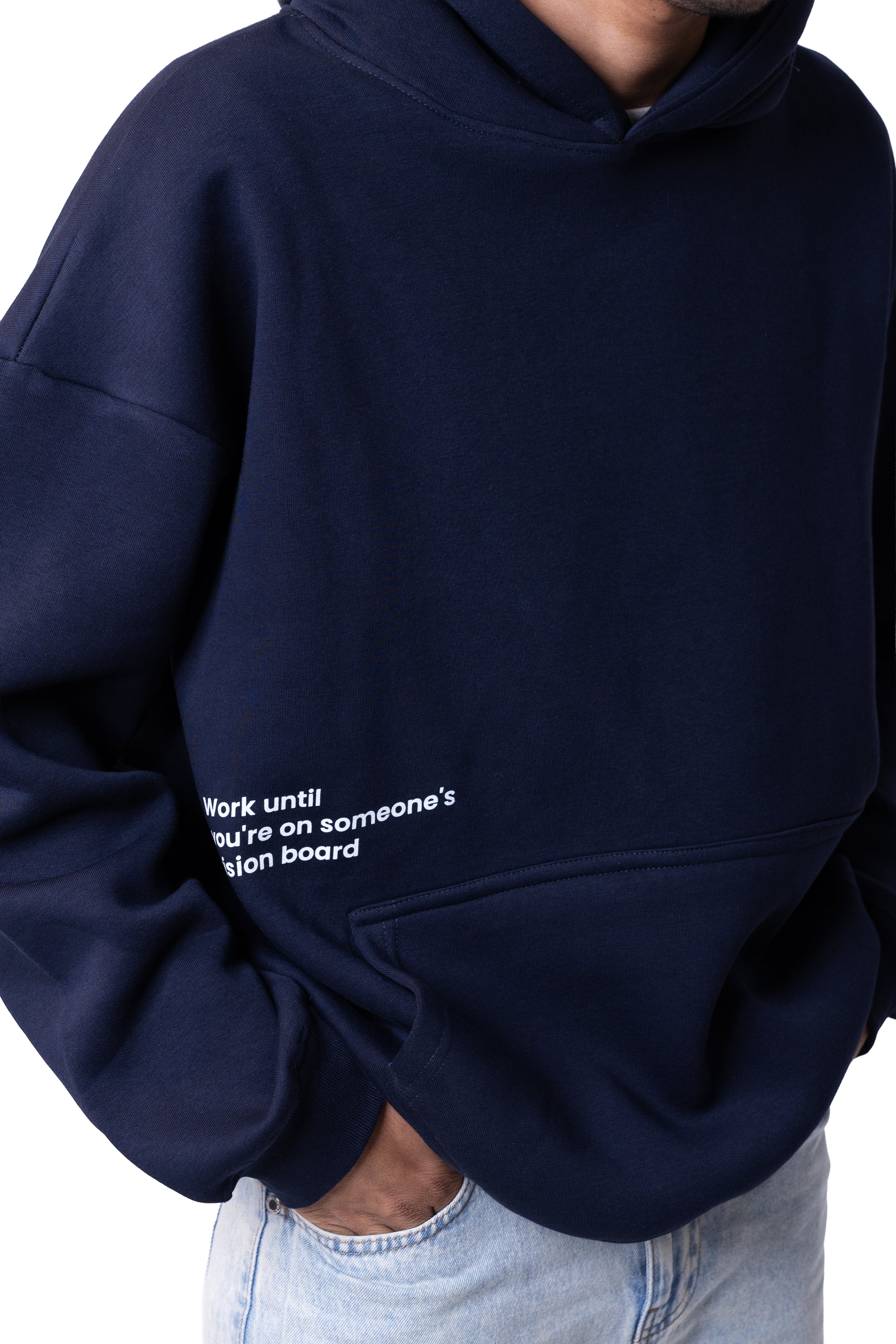 Vision board – Oversized Hoodie " Navy blue "