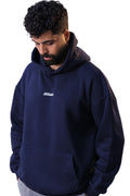 Rosario – Oversized Hoodie " Navy blue "