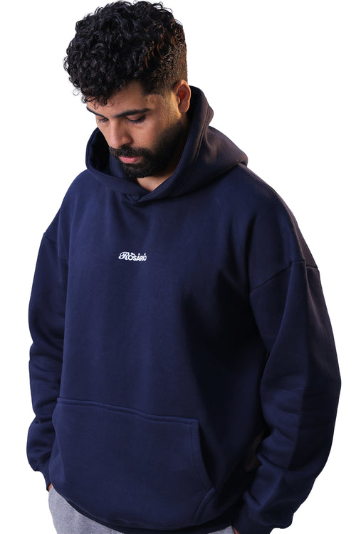 Rosario – Oversized Hoodie " Navy blue "