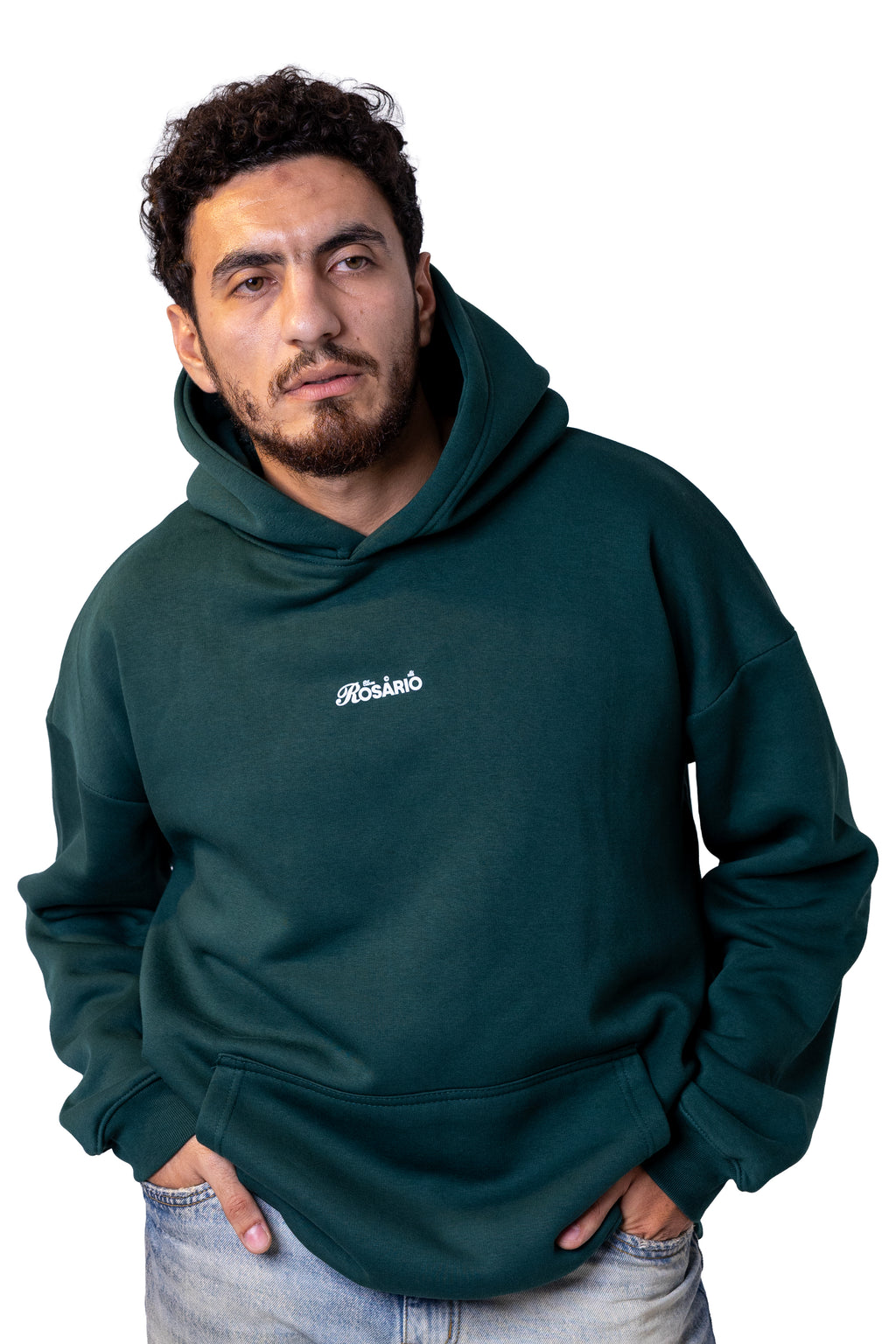 Rosario – Oversized Hoodie " Dark Green "