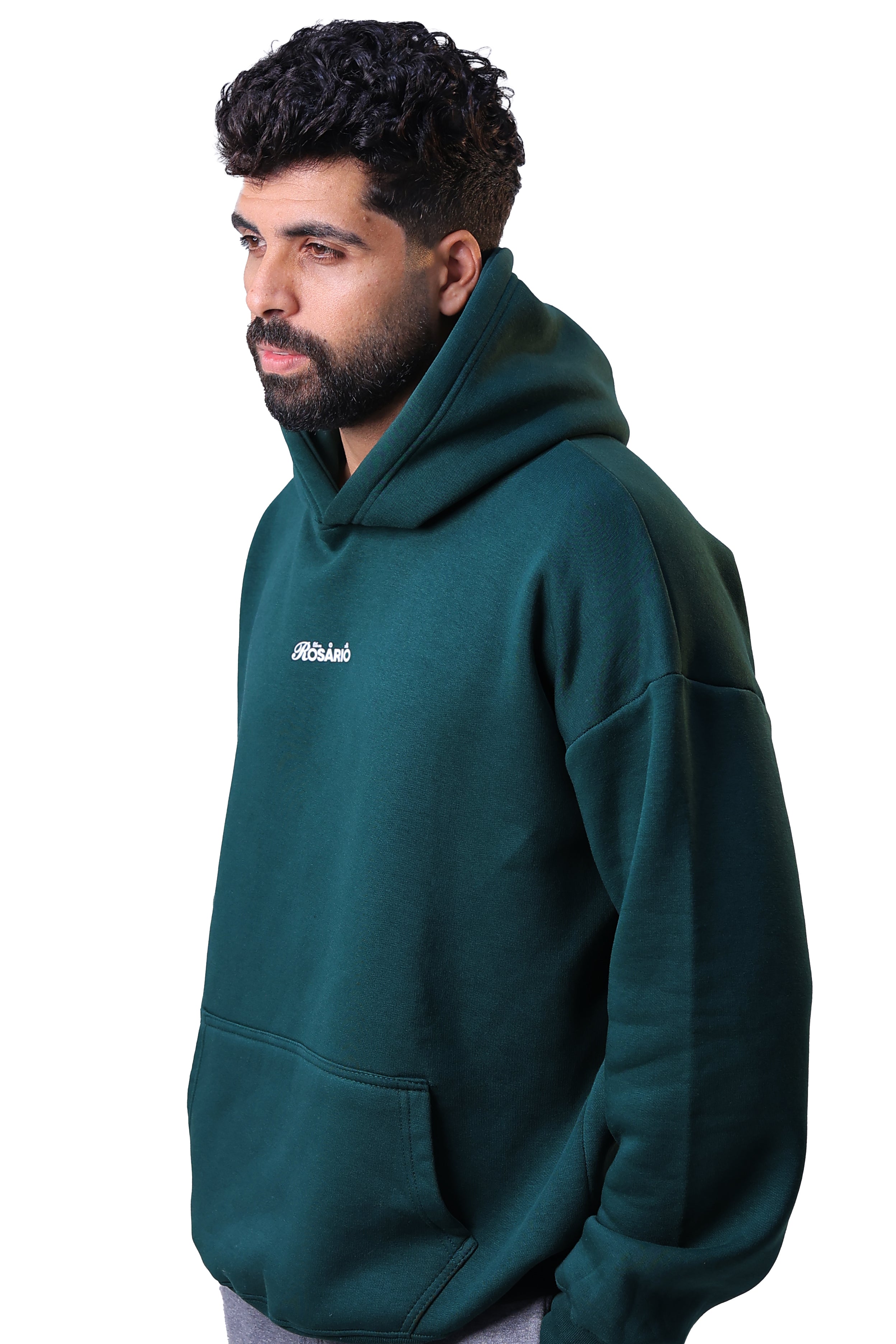 Rosario – Oversized Hoodie " Dark Green "